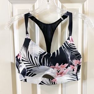 VICTORIA'S SECRET Tropical Palm Sports Bra